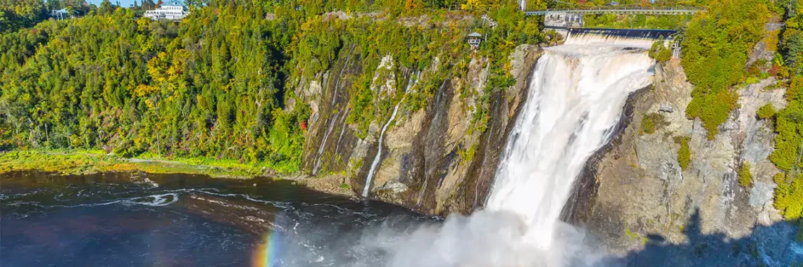 Montmorency Falls and the Ice Hotel: A Winter Day Trip from Quebec City