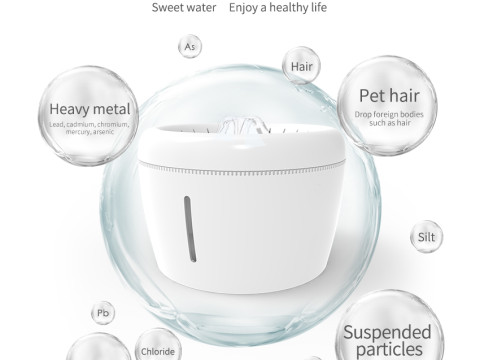 Fontaine à eau en forme de pomme - 2,5 L